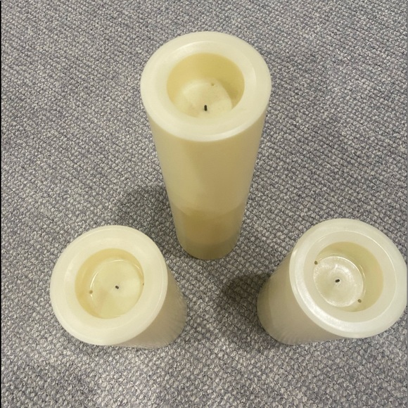 Pottery Barn Accents Pottery Barn Outdoor Plastic Candles Poshmark